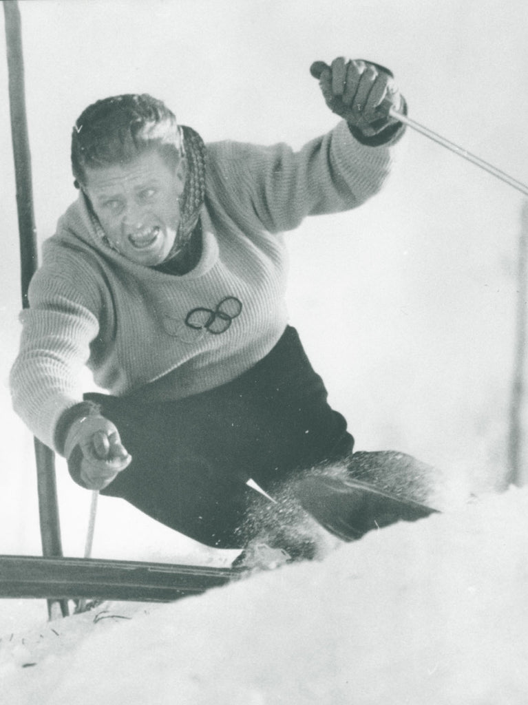 Stein Eriksen. Olympic champion in alpine skiing